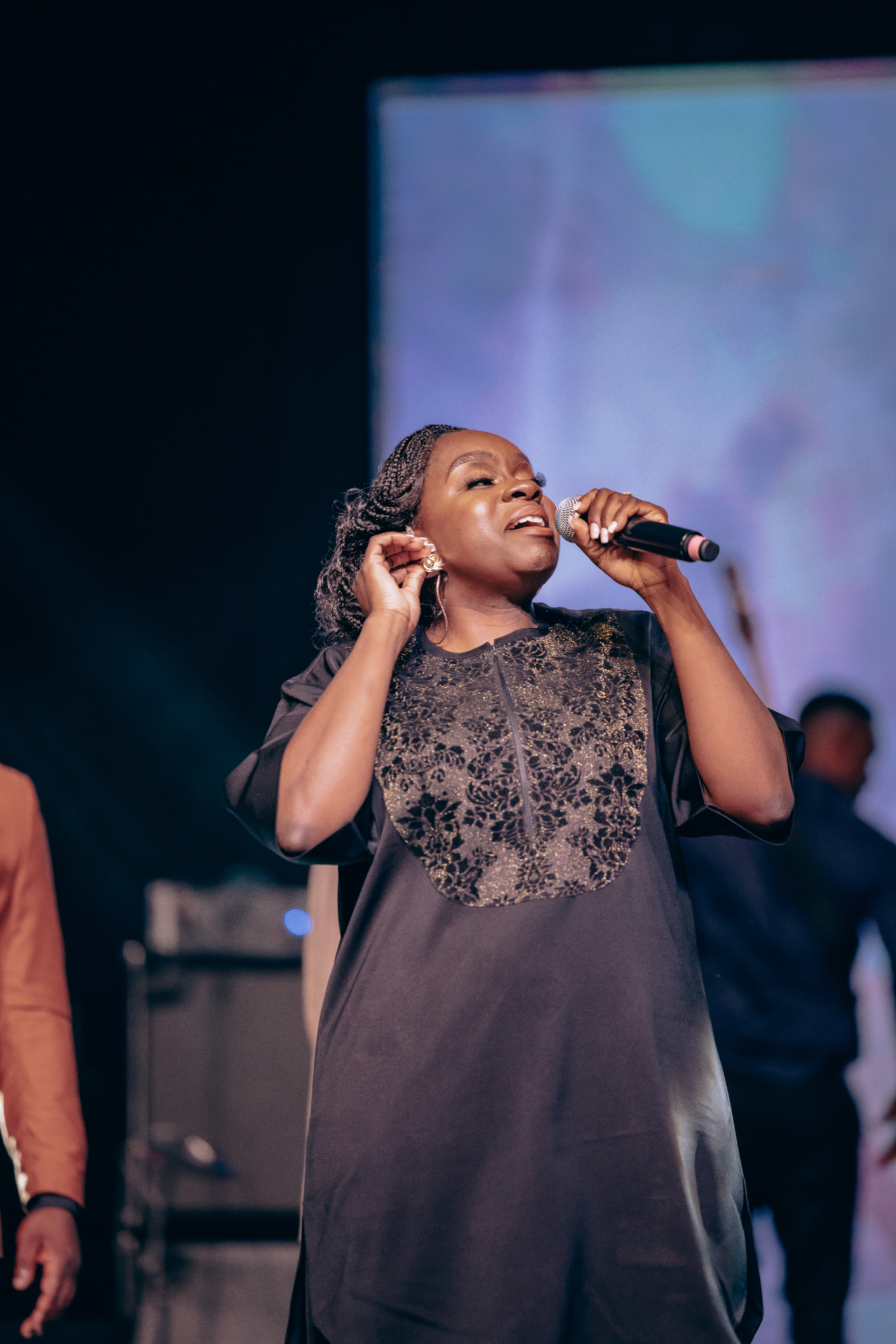 Mabongi at the Vocal Mastery Class